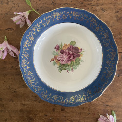 Assiettes creuses en porcelaine (lot de 6) - L'Amandinoise - 1546