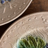 Assiettes en barbotine (lot de 11) - 215 K