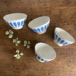 Petits bols anciens (lot de 4) - Digoin Sarreguemines
