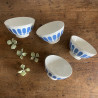 Petits bols anciens (lot de 4) - Digoin Sarreguemines