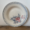 Assiette creuse - Digoin Sarreguemines - Olga