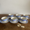 Set de tasses à café (lot de 6) - Digoin Sarreguemines - Jacquot