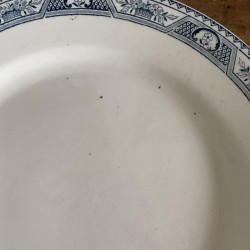 Assiettes plates dépareillées (lot de 6) - Terre de Fer