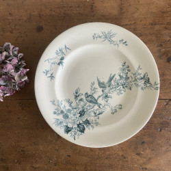 Assiettes plates dépareillées (lot de 6) - Terre de Fer