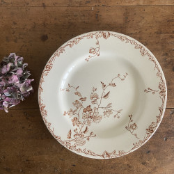 Assiettes plates dépareillées (lot de 6) - Terre de Fer