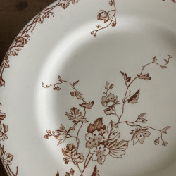 Assiettes plates dépareillées (lot de 6) - Terre de Fer