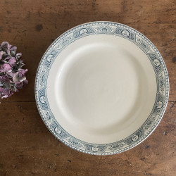 Assiettes plates dépareillées (lot de 6) - Terre de Fer