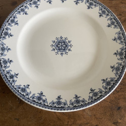 Assiettes plates dépareillées (lot de 6) - Terre de Fer