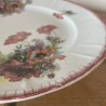 Plat à gâteaux - Terre de Fer - Saint-Amand & Hamage - Pavots
