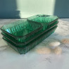 Raviers vintage - Arcoroc - Vert Emeraude