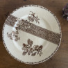 Plat rond - Grand Dépôt E.Bourgeois - Choisy-Le-Roi