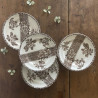 Assiettes à dessert (lot de 4) - Grand Dépôt E.Bourgeois - Choisy-Le-Roi
