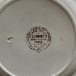 Assiettes à dessert (lot de 4) - Grand Dépôt E.Bourgeois - Choisy-Le-Roi