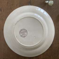 Assiettes à dessert (lot de 4) - Grand Dépôt E.Bourgeois - Choisy-Le-Roi