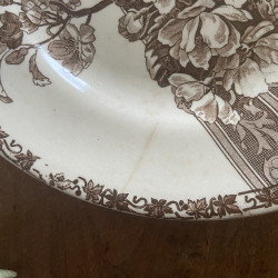 Assiettes à dessert (lot de 4) - Grand Dépôt E.Bourgeois - Choisy-Le-Roi