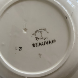 Assiettes creuses (lot de 4) - Badonviller - Beauvais