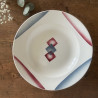 Assiettes creuses (lot de 4) - Badonviller - Cuba