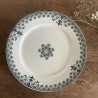 Assiettes plates (lot de 3) - U&C Sarreguemines - Dahomey