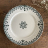 Assiettes plates (lot de 3) - U&C Sarreguemines - Dahomey