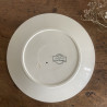 Assiettes plates (lot de 3) - U&C Sarreguemines - Dahomey