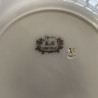 Assiettes plates (1) (lot de 6) - K&G Lunéville - Eglantine
