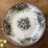 Assiettes plates (1) (lot de 6) - K&G Lunéville - Eglantine