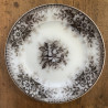 Assiettes plates (1) (lot de 6) - K&G Lunéville - Eglantine