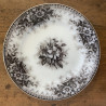 Assiettes plates (1) (lot de 6) - K&G Lunéville - Eglantine