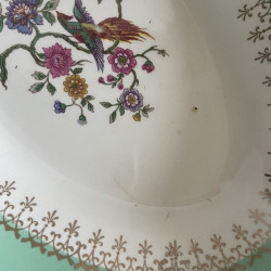 Raviers en porcelaine (lot de 2) - Digoin Sarreguemines - Cafés Gilbert