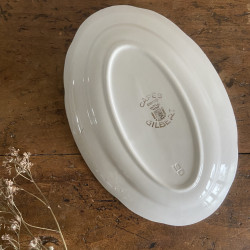 Raviers en porcelaine (lot de 2) - Digoin Sarreguemines - Cafés Gilbert
