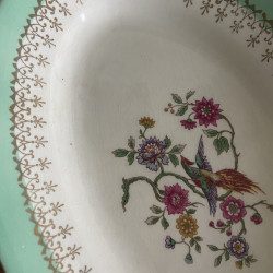 Raviers en porcelaine (lot de 2) - Digoin Sarreguemines - Cafés Gilbert