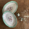 Raviers en porcelaine (lot de 2) - Digoin Sarreguemines - Cafés Gilbert