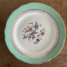 Assiettes à dessert en porcelaine (lot de 6) - Digoin Sarreguemines - Cafés Gilbert