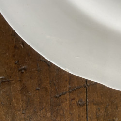 Assiettes à dessert en porcelaine (lot de 6) - Digoin Sarreguemines - Cafés Gilbert