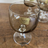 Service de verres vintage (lot de 18)- Luminarc - Noir fumé