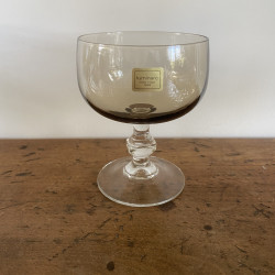 Service de verres vintage (lot de 18)- Luminarc - Noir fumé