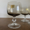Service de verres vintage (lot de 18)- Luminarc - Noir fumé