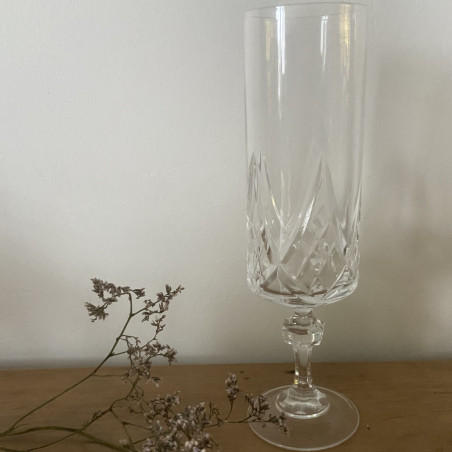 Flûte à Champagne en Cristal (Lot de 5)