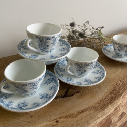 Tasses à café & sous-tasse (Lot de 5) - Rivanel