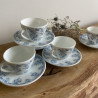 Tasses à café & sous-tasse (Lot de 5) - Rivanel