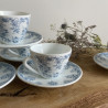 Tasses à café & sous-tasse (Lot de 5) - Rivanel