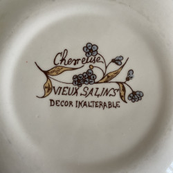 Duo d'assiettes creuses - Vieux Salins - Chevreuse