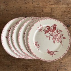 Assiettes plates (lot de 6) - Sarreguemines & Digoin - Favori - Lot 1