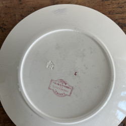 Assiettes plates (lot de 6) - Sarreguemines & Digoin - Favori - Lot 1