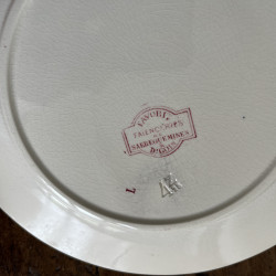 Assiettes plates (lot de 6) - Sarreguemines & Digoin - Favori - Lot 1