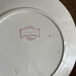 Assiettes plates (lot de 6) - Sarreguemines & Digoin - Favori - Lot 1