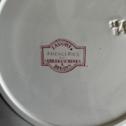 Assiettes plates (lot de 6) - Sarreguemines & Digoin - Favori - Lot 2