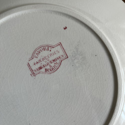 Assiettes plates (lot de 6) - Sarreguemines & Digoin - Favori - Lot 2