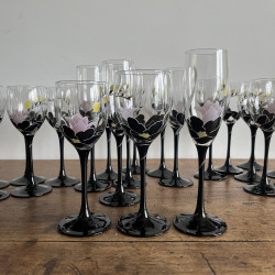 Service de verres années 90 (lot de 24) - Luminarc - Domino