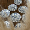 Assiette à dessert - Myott Meakin - Fleurs bleues
